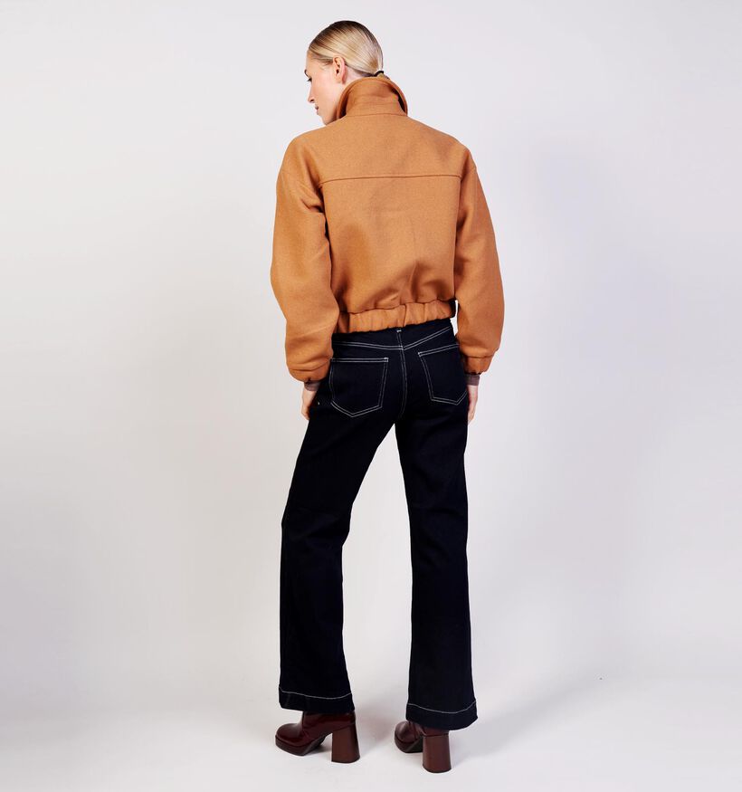 Minus Jinna Bruine Jas voor dames (361741)