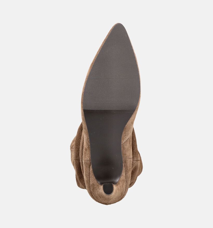 Poelman Bottes en Vert Kaki pour femmes (384349)