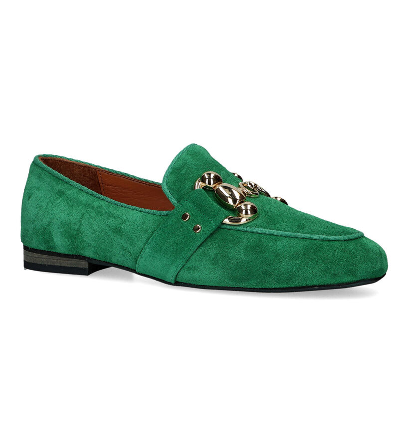 Babouche Loafers en Vert pour femmes (325558)