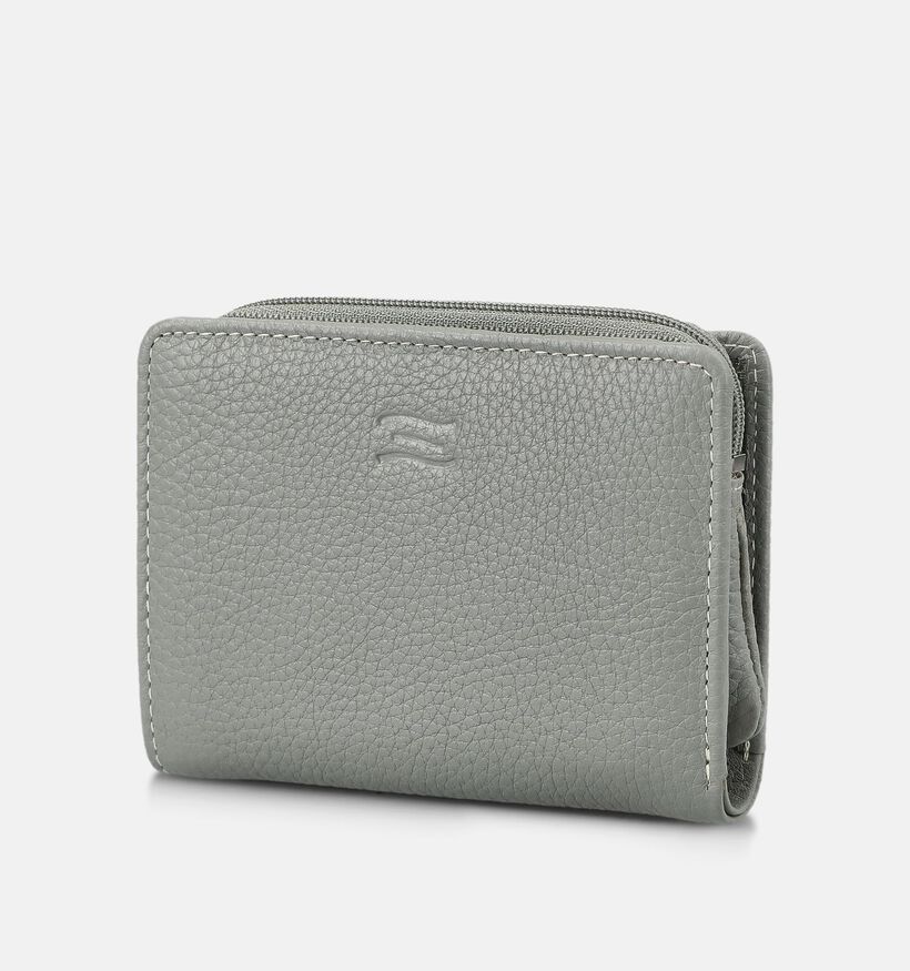 Crinkles Groene Ritsportemonnee voor dames (373847)