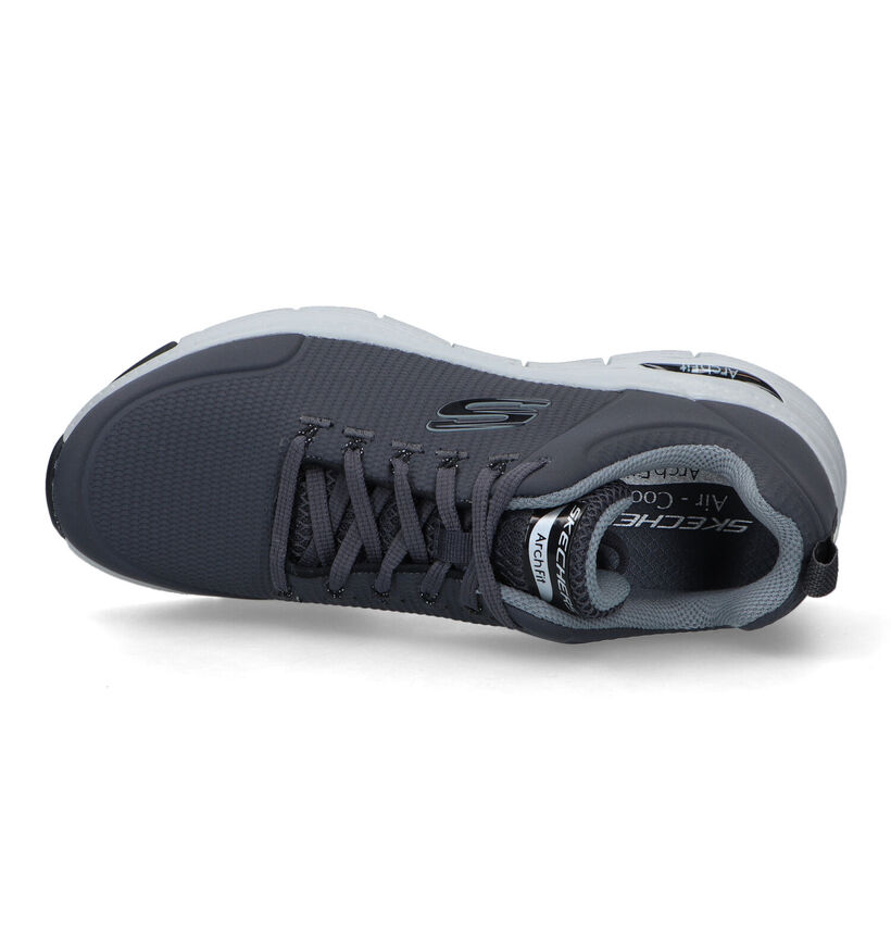 Skechers Arch Fit Titan Baskets en Bleu pour hommes (340805) - pour semelles orthopédiques