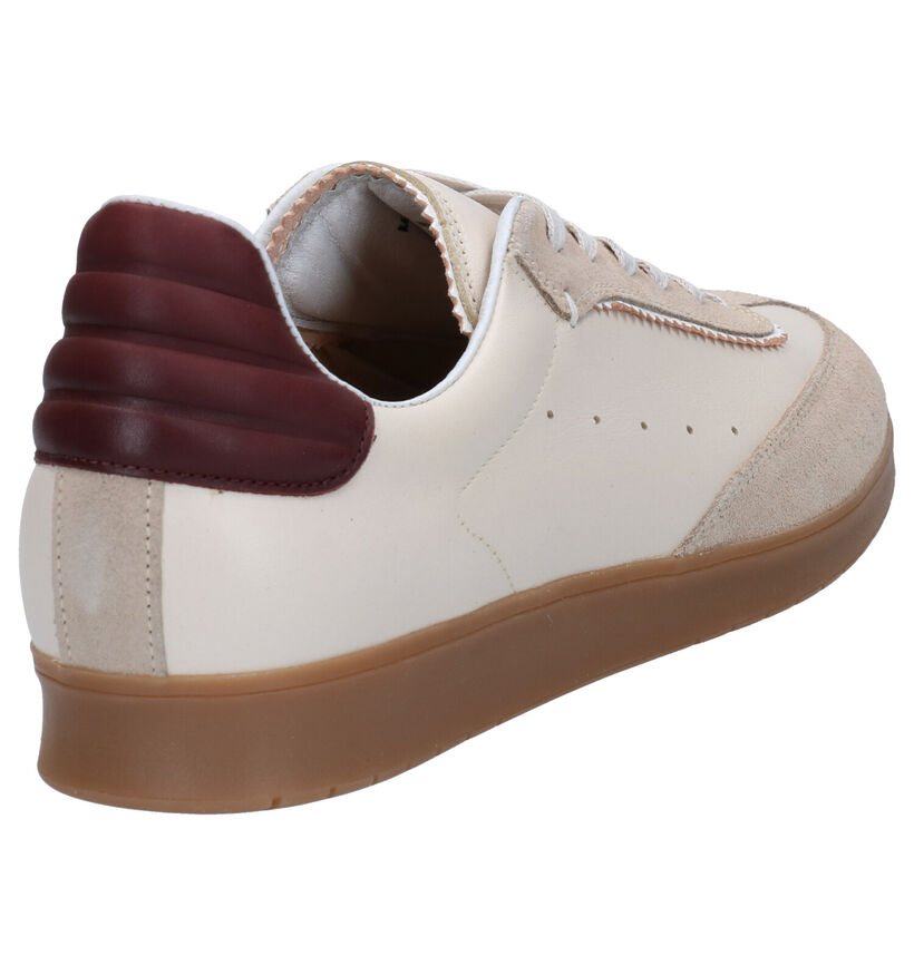 Borgo Sport Montreal Beige Veterschoenen voor heren (274004) - geschikt voor steunzolen