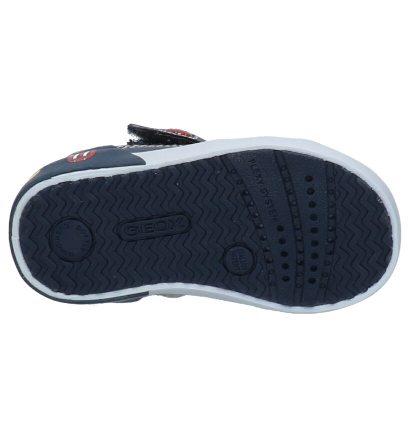 Respira Chaussures pour bébé en Bleu pour garçons (273255) - pour semelles orthopédiques