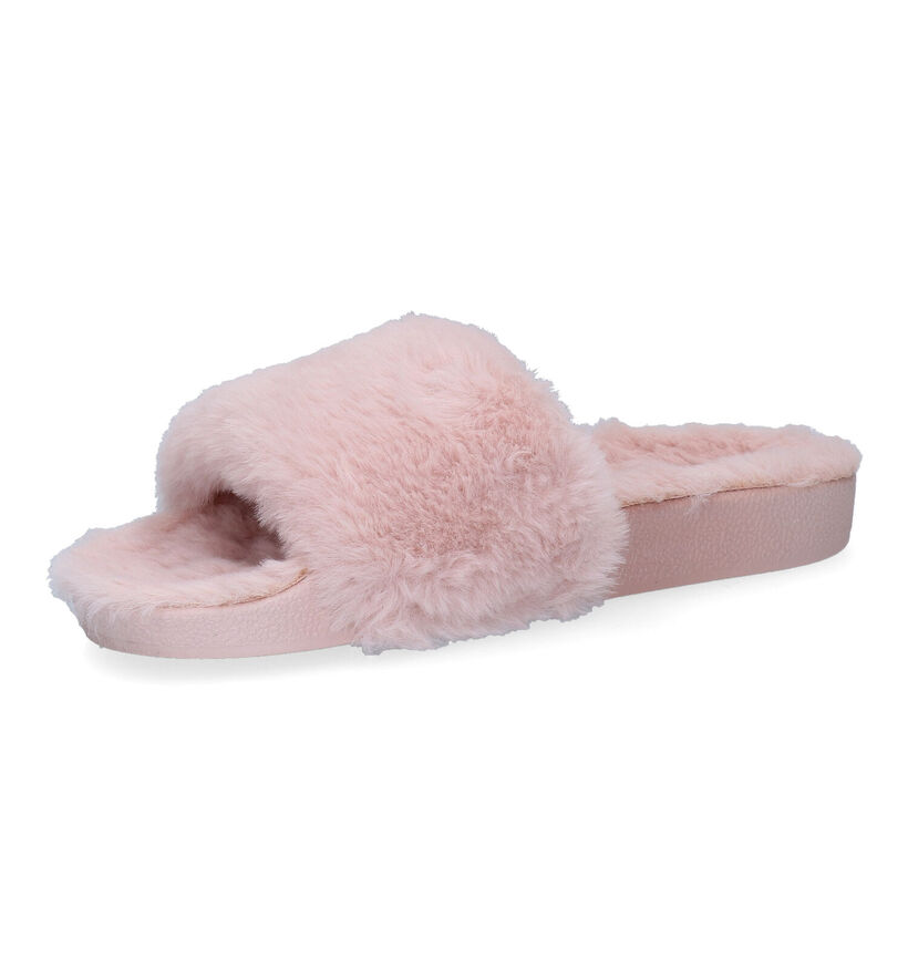 Torfs Home Pantoufles ouvertes en Rose pour filles (315086)