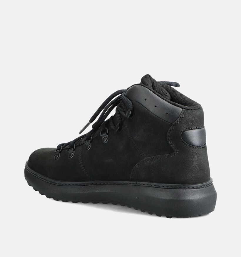Timberland Hudson Road Mid Chukka Zwarte Veterboots voor heren (360555) - geschikt voor steunzolen
