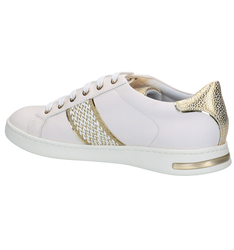 Geox Jaysen Chaussures à lacets en Blanc en cuir (285582)