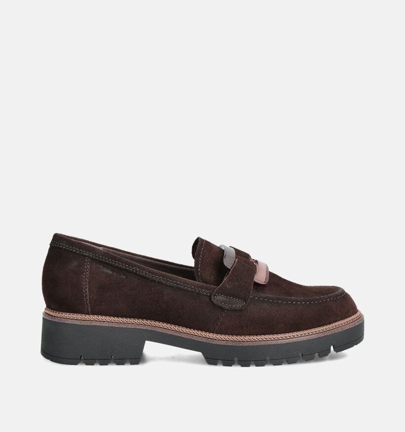 Tamaris Donkerbruine Mocassins voor dames (360635)