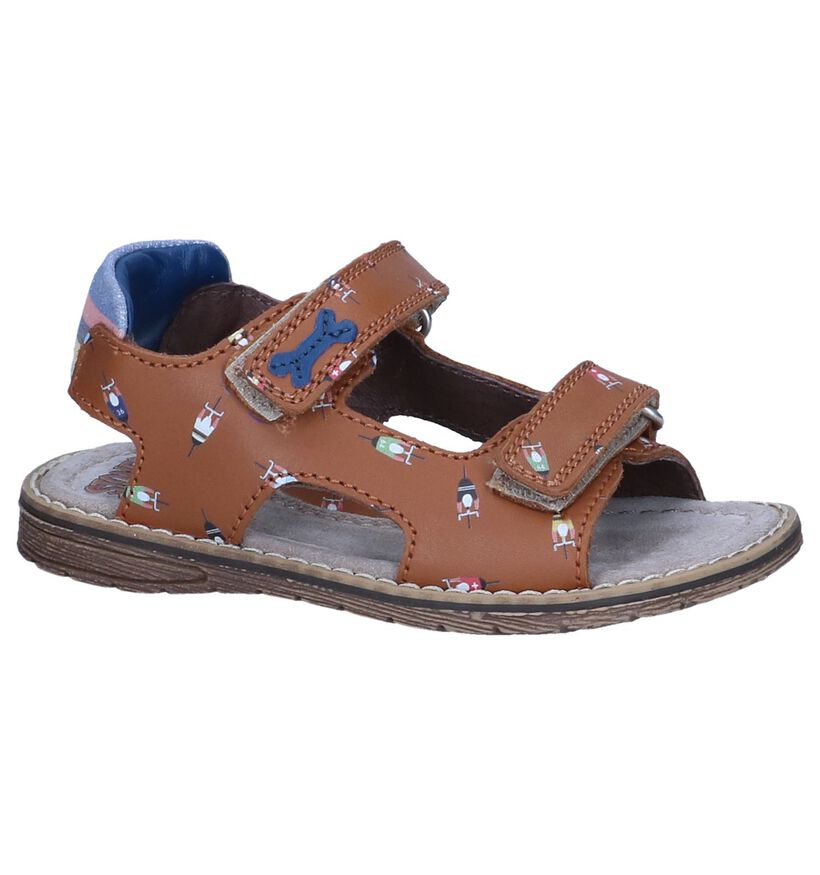 STONES and BONES Delo Blauwe Sandalen in leer (287902)