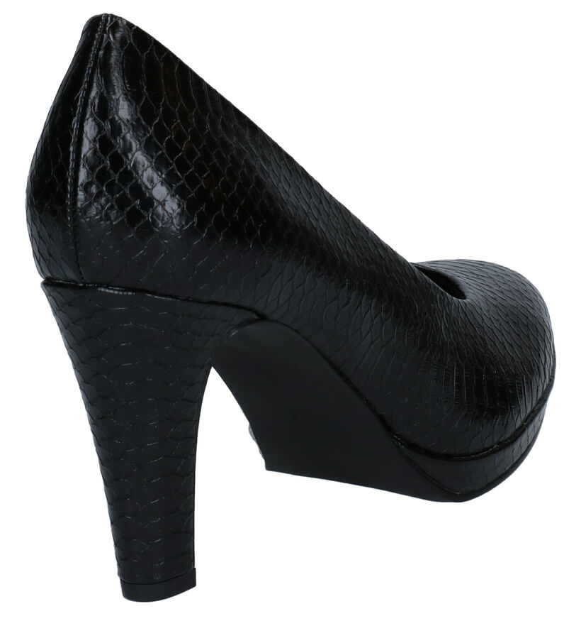 Marco Tozzi Zwarte Pumps in kunstleer (277609)