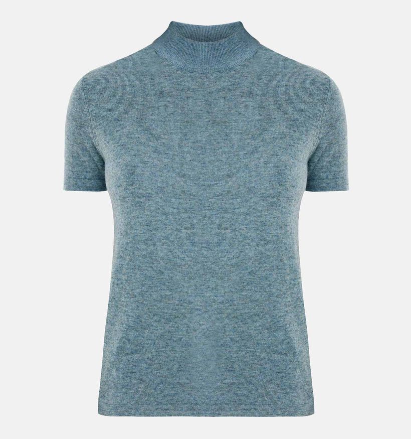 Mexx Silene Cashmere Blauwe T-shirt voor dames (362279)