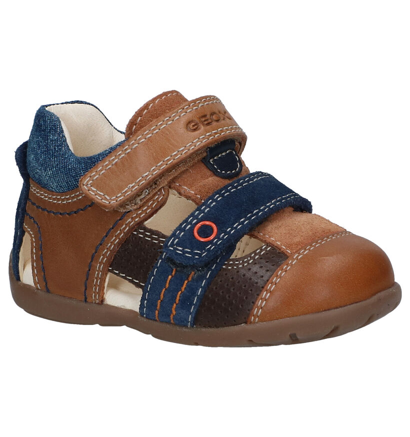 Geox Kaytan Cognac Schoentjes in leer (286969)