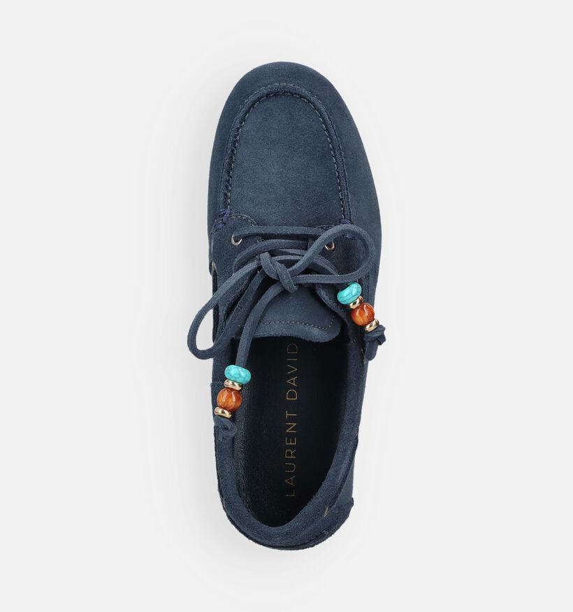 Laurent David x Libelle Blauwe Bootschoenen voor dames (375816) - geschikt voor steunzolen