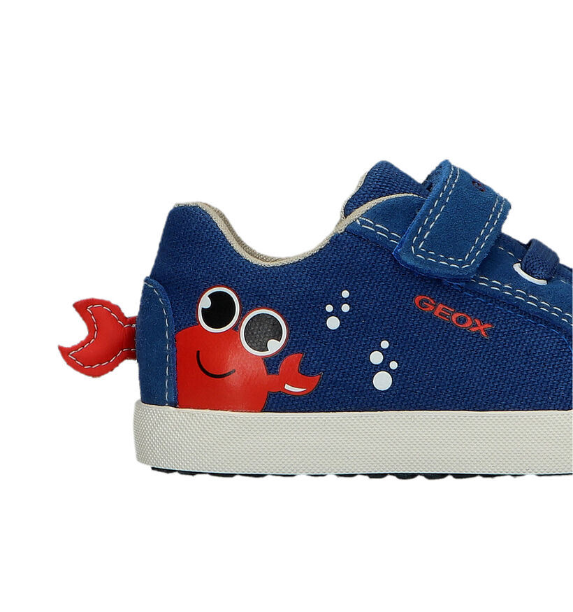 Geox Kilwi Bo Chaussures pour bébé en Bleu pour garçons (325552) - pour semelles orthopédiques