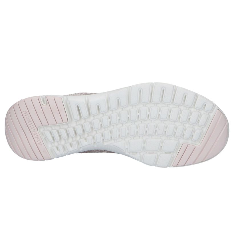 Skechers Skech Appeal Baskets basses en Rose clair en textile (251997)