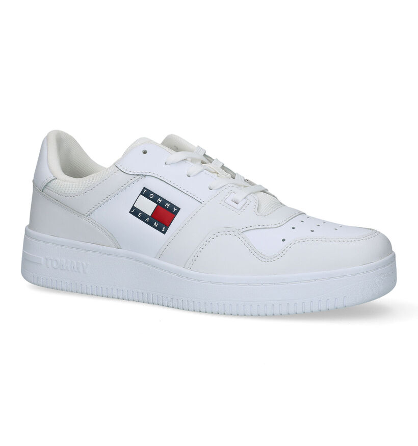 Tommy Hilfiger Tommy Jeans Witte Sneakers voor heren (326174) - geschikt voor steunzolen