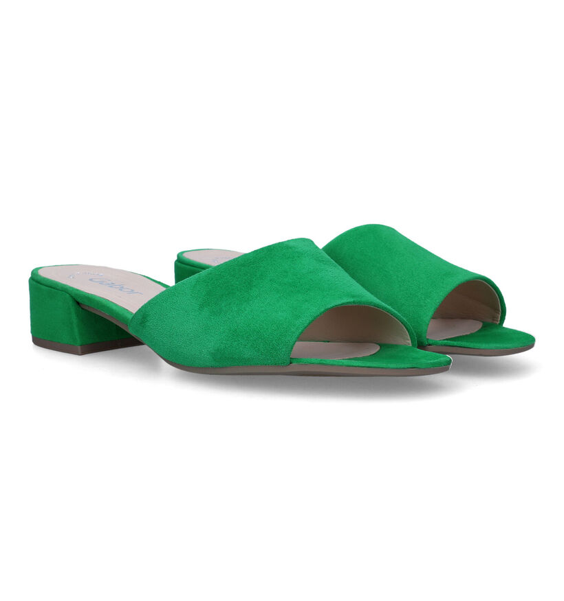 Gabor Best Fitting Nu-pieds en Vert pour femmes (323203)