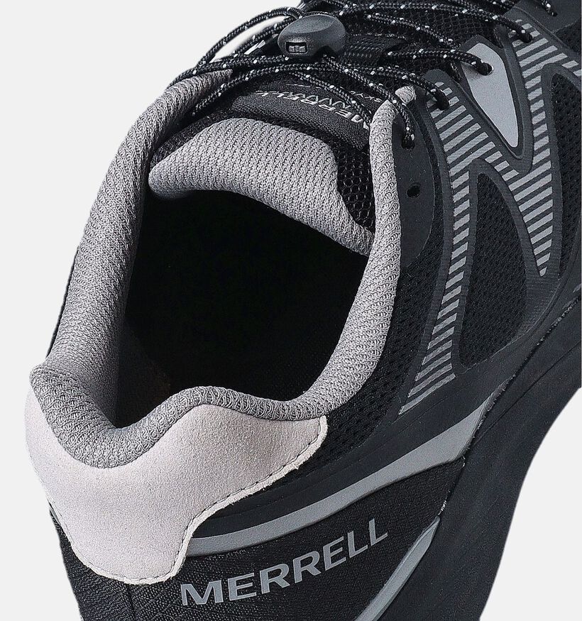 Merrell Skyquest Trek Zwarte Wandelschoenen voor heren (352788) - geschikt voor steunzolen