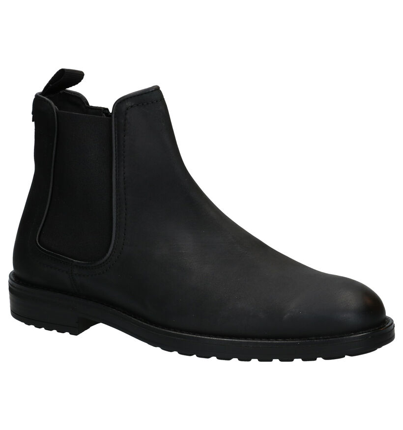 Bullboxer Zwarte Chelsea Boots in leer (281791)