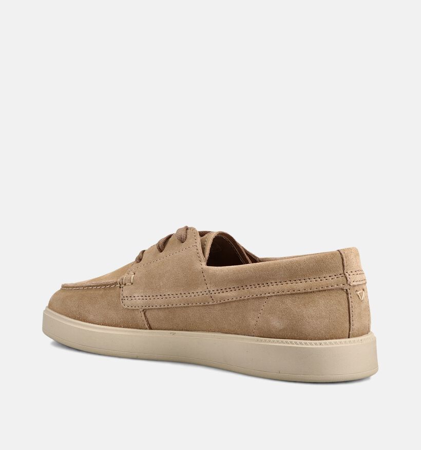 Clarks Lockford Beige Bootschoenen voor heren (370691) - geschikt voor steunzolen