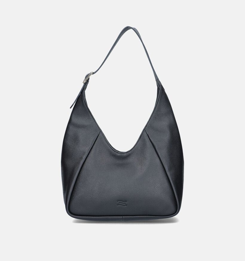 Crinkles Zwarte Schoudertas voor dames (349841)