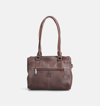 Bear Design Schoudertassen Cognac/Bruin