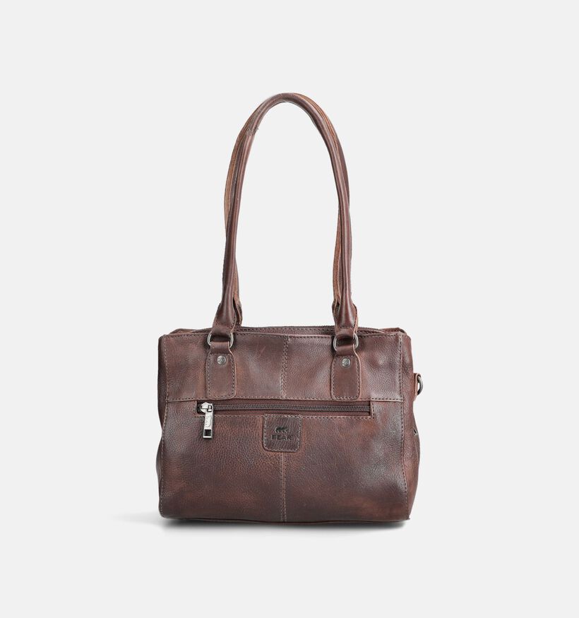 Bear Design Donkerbruine Schoudertas voor dames (382124)