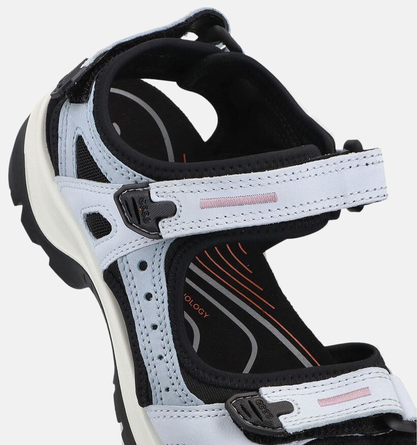 Offroad Sandales plates en Bleu clair pour femmes (369779)