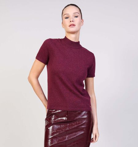 Mexx T-shirts Zwart/Blauw/Bordeaux