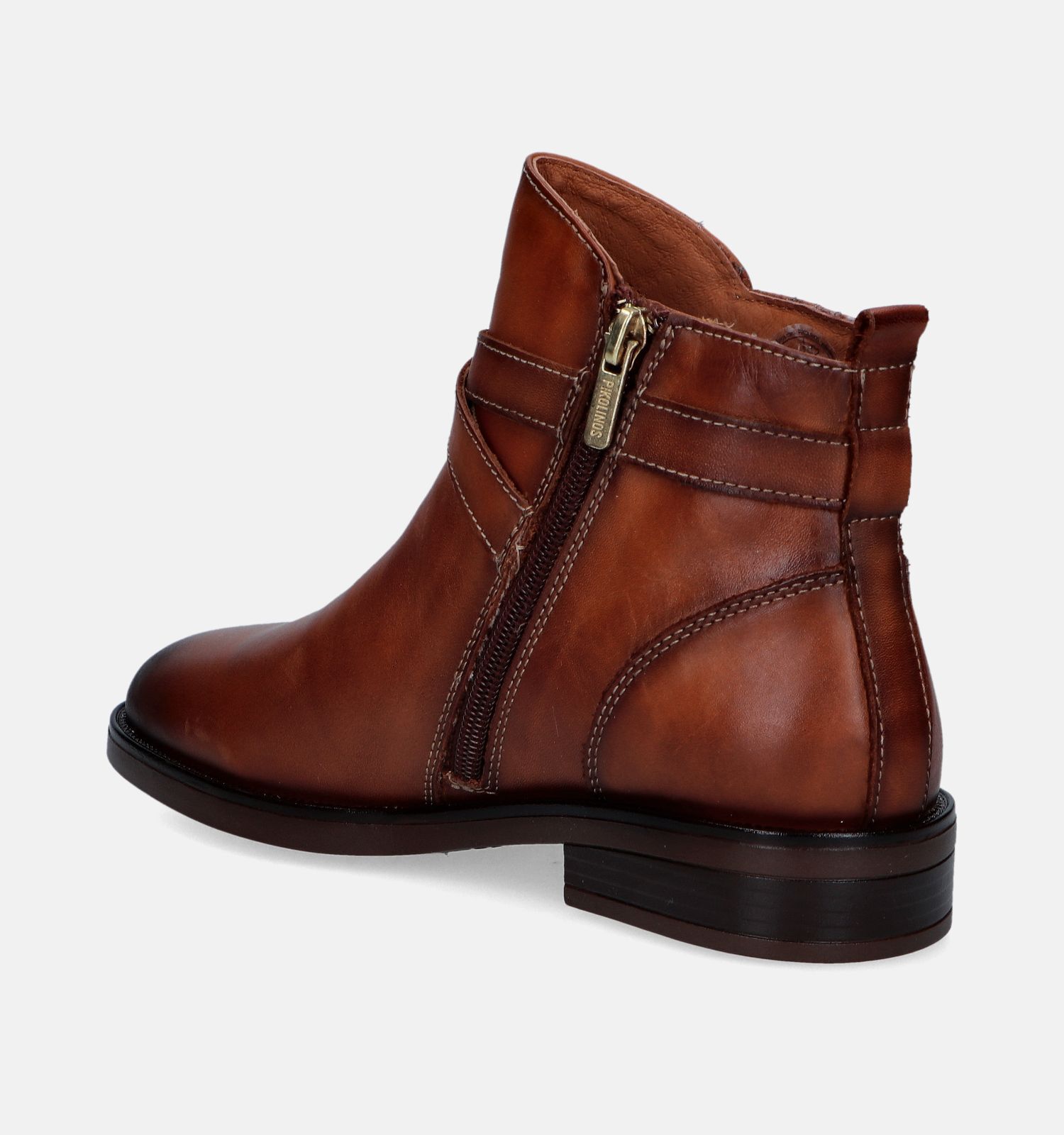 Pikolinis Puertollano Cognac Enkellaarzen | Dames Enkellaarsjes | Online op  TORFS.BE