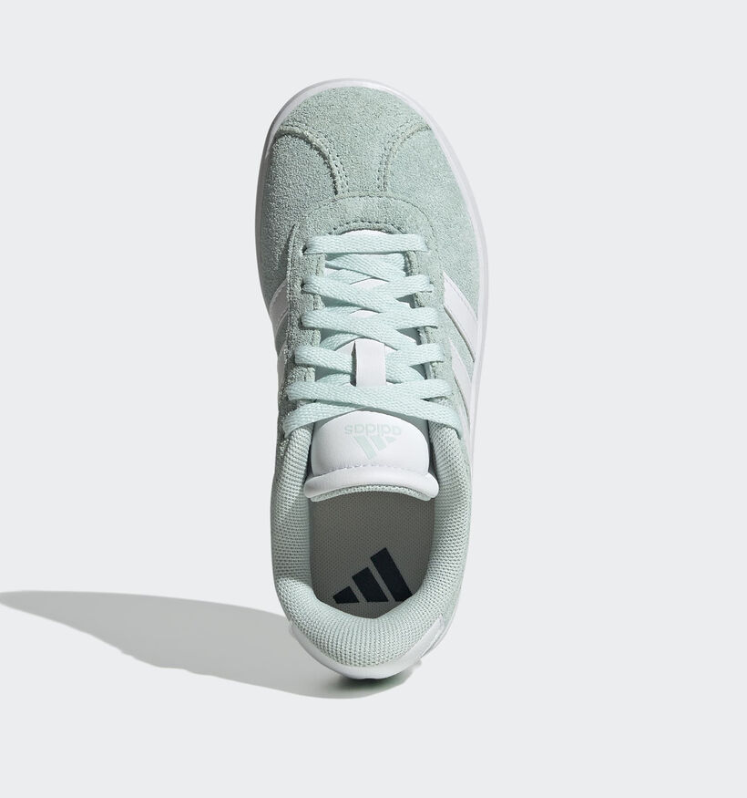 adidas VL Court 3.0 Turquoise Sneakers voor jongens, meisjes (357477) - geschikt voor steunzolen