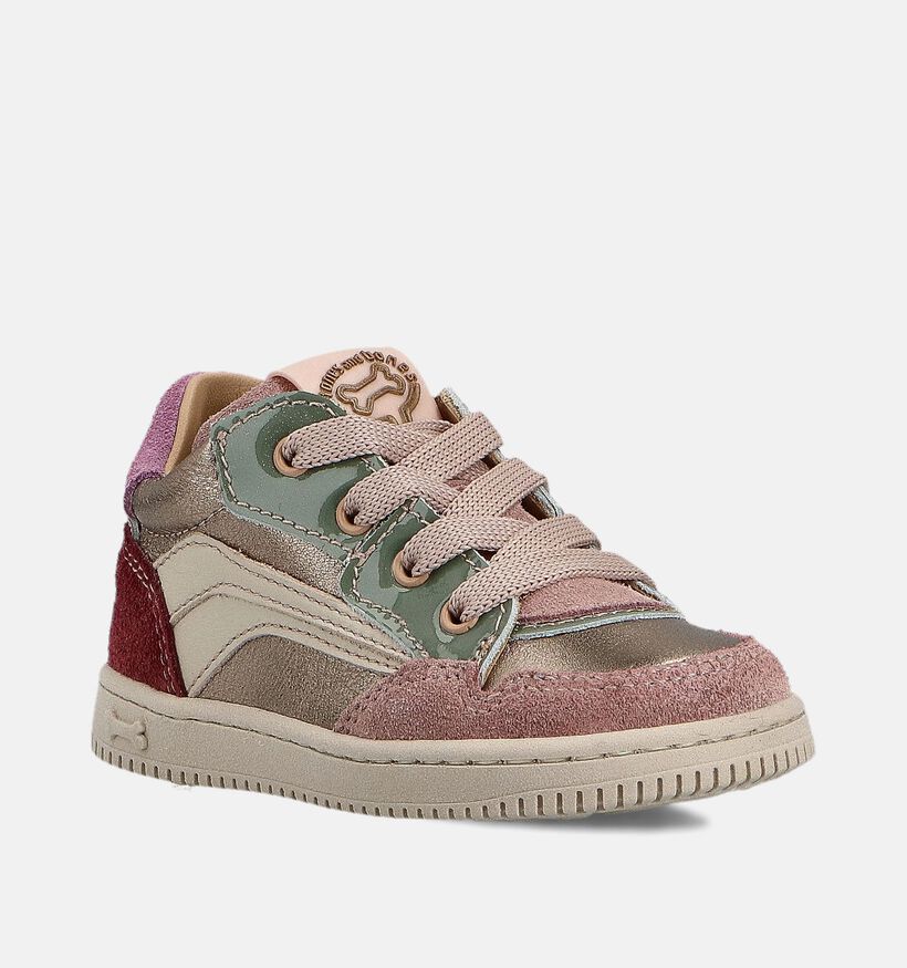 Stones and Bones Roze Sneakers voor meisjes (362009) - geschikt voor steunzolen