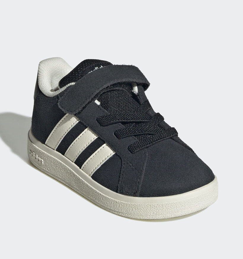 adidas Grand Court 00s Zwarte Sneakers voor meisjes, jongens (375382)