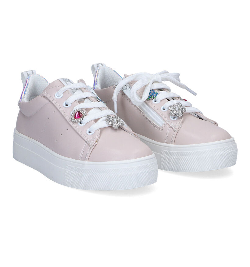 Asso Baskets basses en Rose clair pour filles (304985)