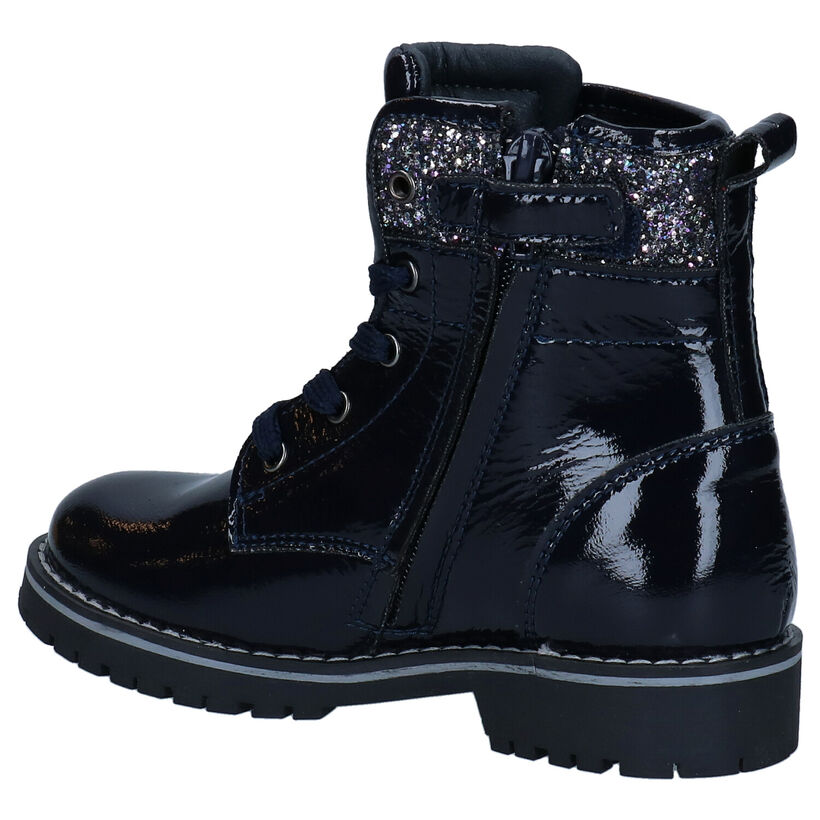 Little David Zafira Blauwe Boots voor meisjes (282795) - geschikt voor steunzolen