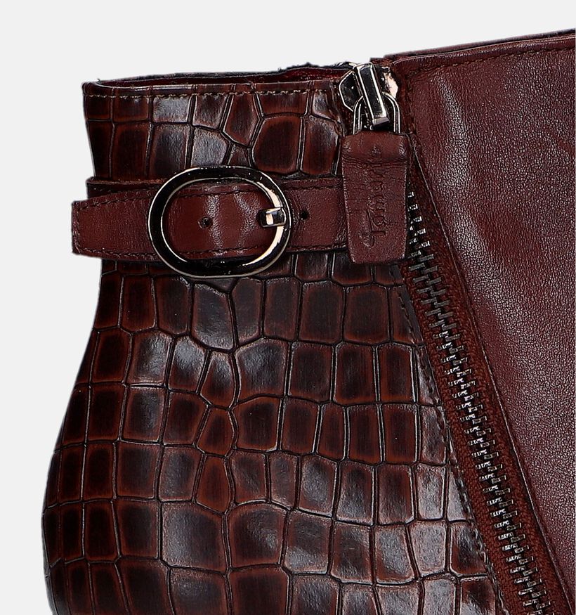 Tamaris Cognac Enkellaarzen met hak voor dames (330551)