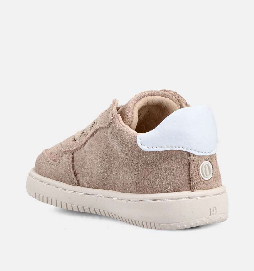 Shoesme Beige Babysneakers voor meisjes, jongens (372142) - geschikt voor steunzolen