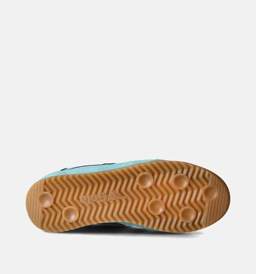 Gola Tornado CLB623 Baskets en Turquoise pour femmes (351176) - pour semelles orthopédiques