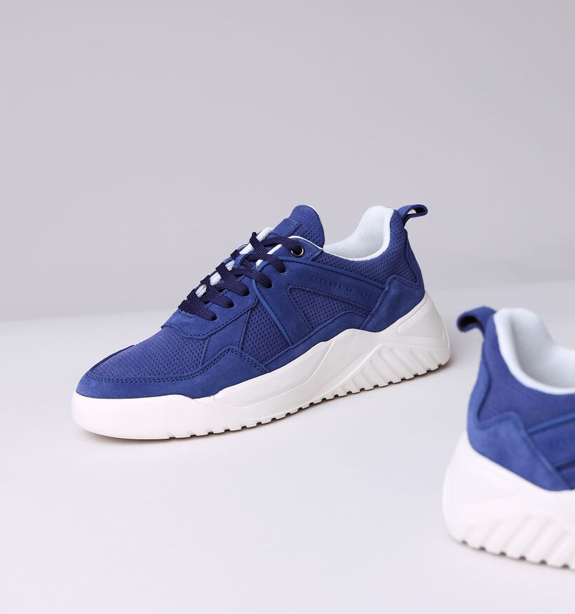 Cycleur de Luxe Tour Chaussures à lacets en Bleu pour hommes (340791) - pour semelles orthopédiques