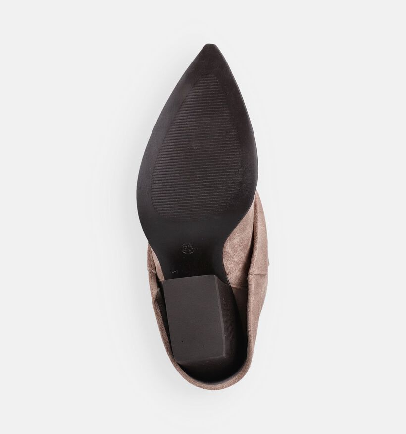 Posh by Poelman Bottes en Taupe pour femmes (372351)