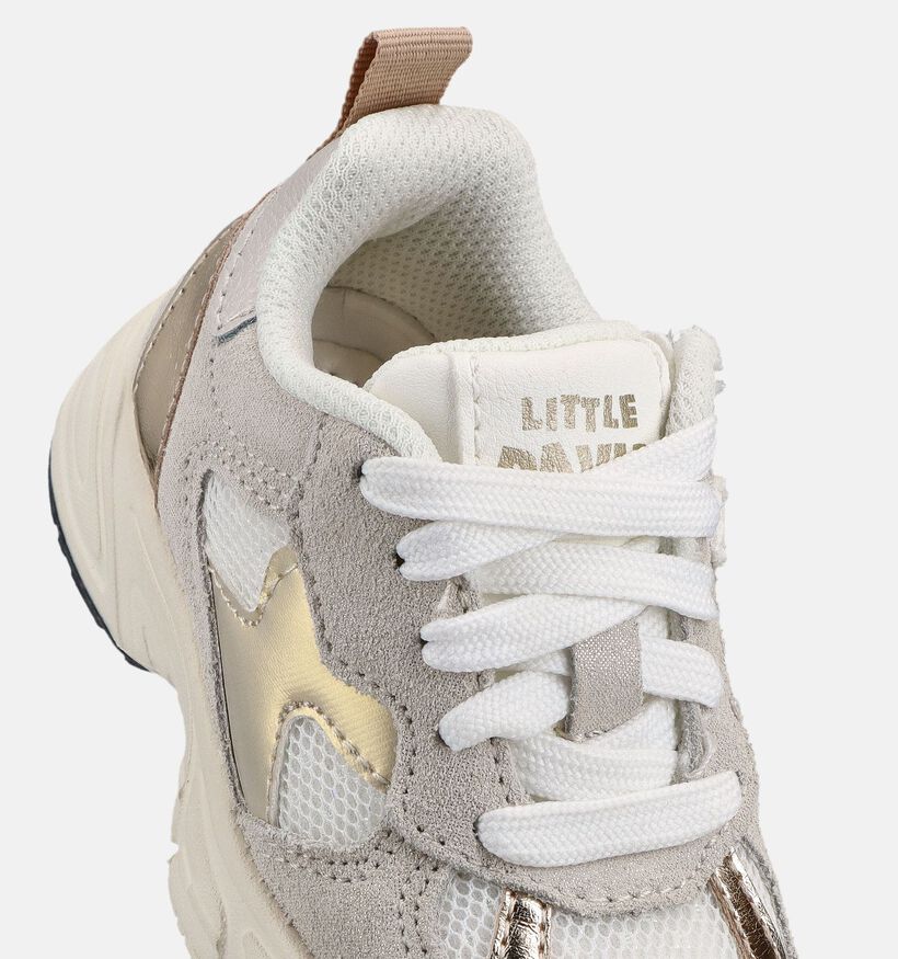 Little David Beige Sneakers voor meisjes (370831) - geschikt voor steunzolen