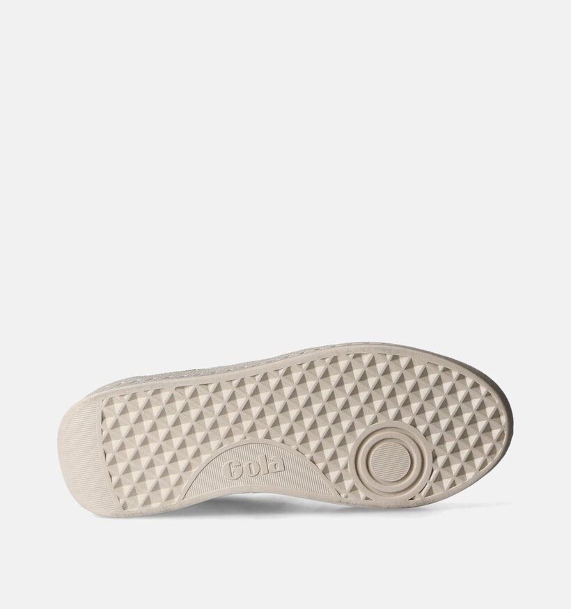 Gola Grandslam Trident CLA415 Baskets en Blanc pour femmes (351167) - pour semelles orthopédiques