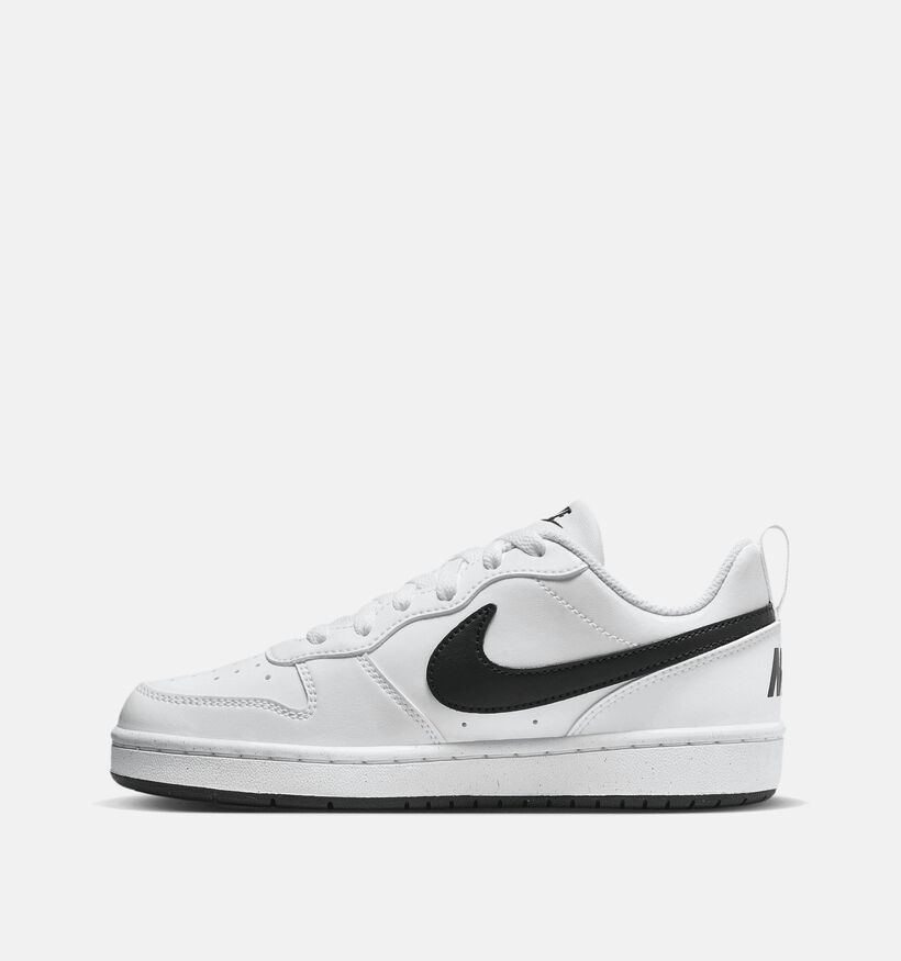 Nike Court Borough LOW 2 GS Witte Sneakers voor meisjes, jongens (350585)