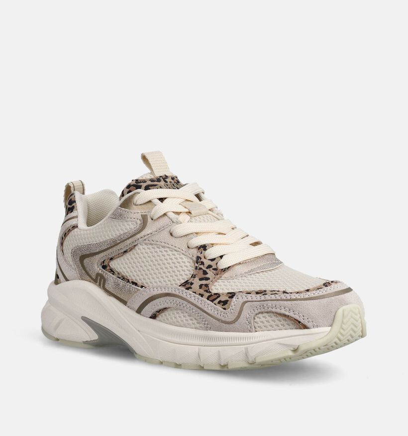 Maruti Novi Baskets en Beige pour femmes (372339) - pour semelles orthop&eacute;diques