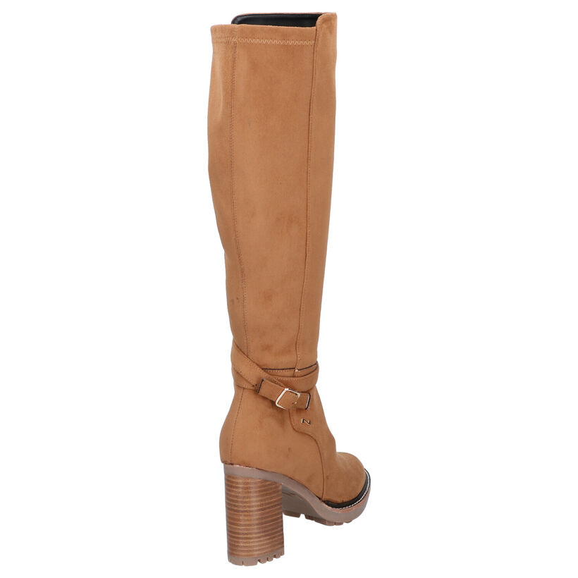 Nathan-Baume Cognac Laarzen in stof (297777)