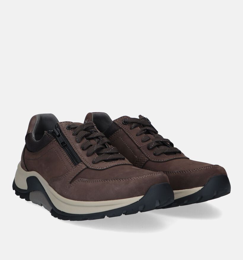 Pius Gabor Blauwe Veterschoenen voor heren (347466) - geschikt voor steunzolen