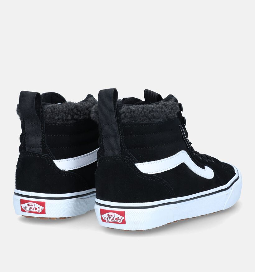 Vans Filmore Hi Baskets de skate en Noir pour femmes (328040)