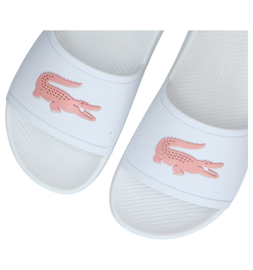 Lacoste Croco Slide Nu-pieds en Noir en synthétique (286771)