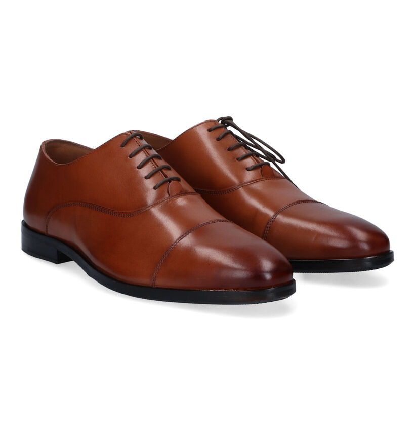 Via Borgo Chaussures classiques en Cognac pour hommes (318041)