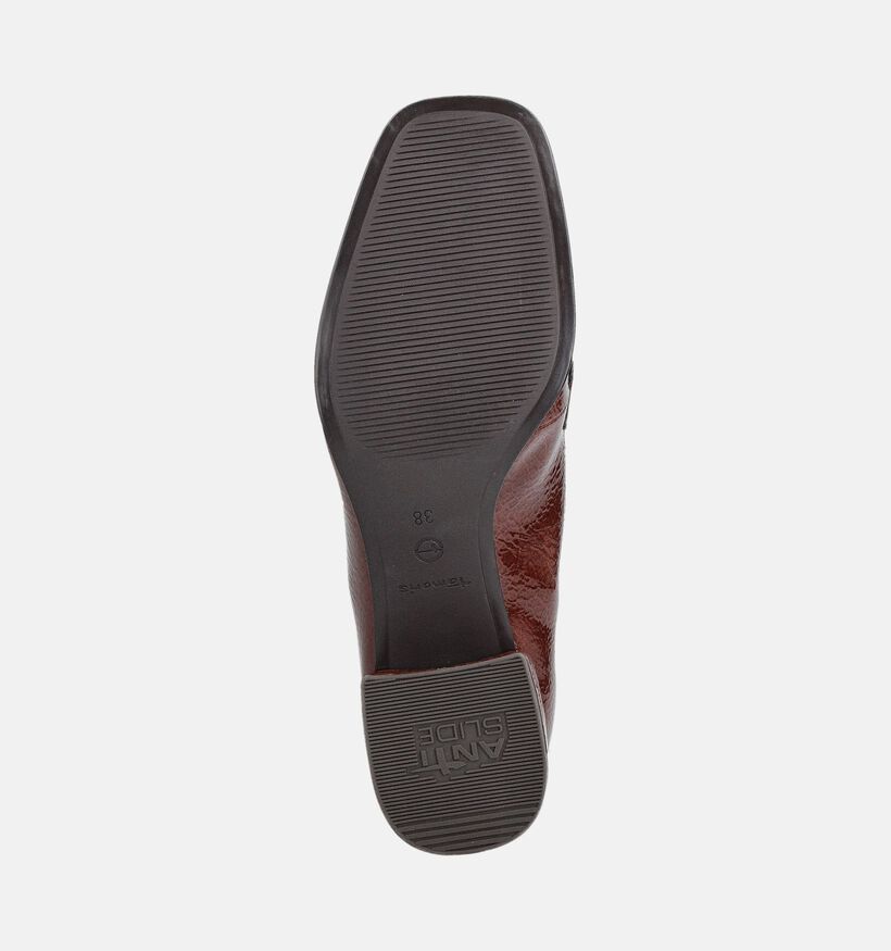 Tamaris Mocassins met Hak Bruin voor dames (360687)