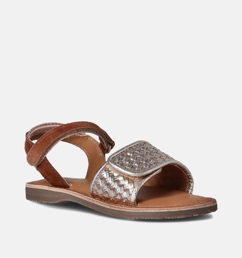 Braqeez Cally Call Sandales en Cognac pour filles (357453)